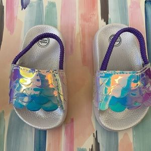 Infant size 4c cute mermaid sandals